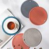 Silicone Trivet Heat Resistant Countertop Placemat Round Table Mat