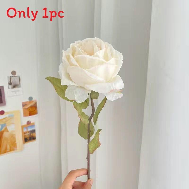 French Silk Style Roses For Wedding Decor Photography Props Styling Home