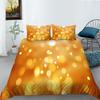 Sequin Series Quilt Cover Pillowcase Three-Piece Set Polyester Digital Printing