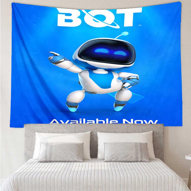 Underwater Adventure Robot Tapestry, Unique Design Tapestry, Wall Decor for Bedroom,Livingroom, Playroom,Heartwarming Fan Holiday Gifts
