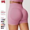 Бесшовные женские шорты для йоги с высокой талией ZeChuang - С эффектом подтяжки ягодиц, быстросохнущие летние фитнес-брюки