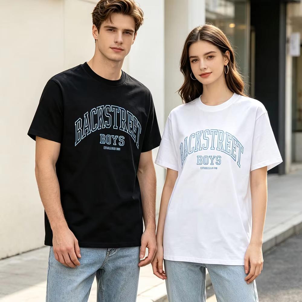 Hot NTO THE MILLENNIUM Tees Band Backstreet Boys Design T-Shirt Men Women Vintage Top Hip Hop Streetwear Oversized Tshirt Short Sleeve Casual Clothing