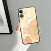 Черный Мягкий Чехол для Телефона для iPhone 13 12 11 17 Pro Max 7 8 15 16 14 Plus XS Max 17Air XR Мультяшная Рыба-фугу