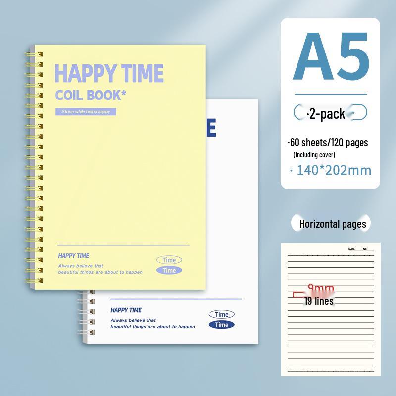 Цветной B5 блокнот на спирали: Высококачественный журнал формата А5 для учебы, записей и ведения дневника - Идеально подходит для студентов.