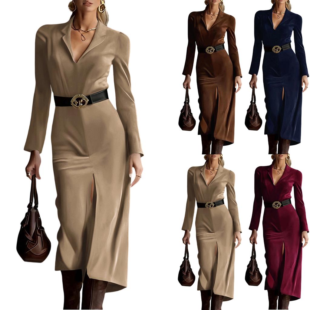 Женское повседневное и модное цветное платье