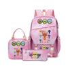 New Rhythm Box Sprunki Music Game Schoolbag Backpack Pencil Case Three-piece Set Student Heat Transfer Backpack D