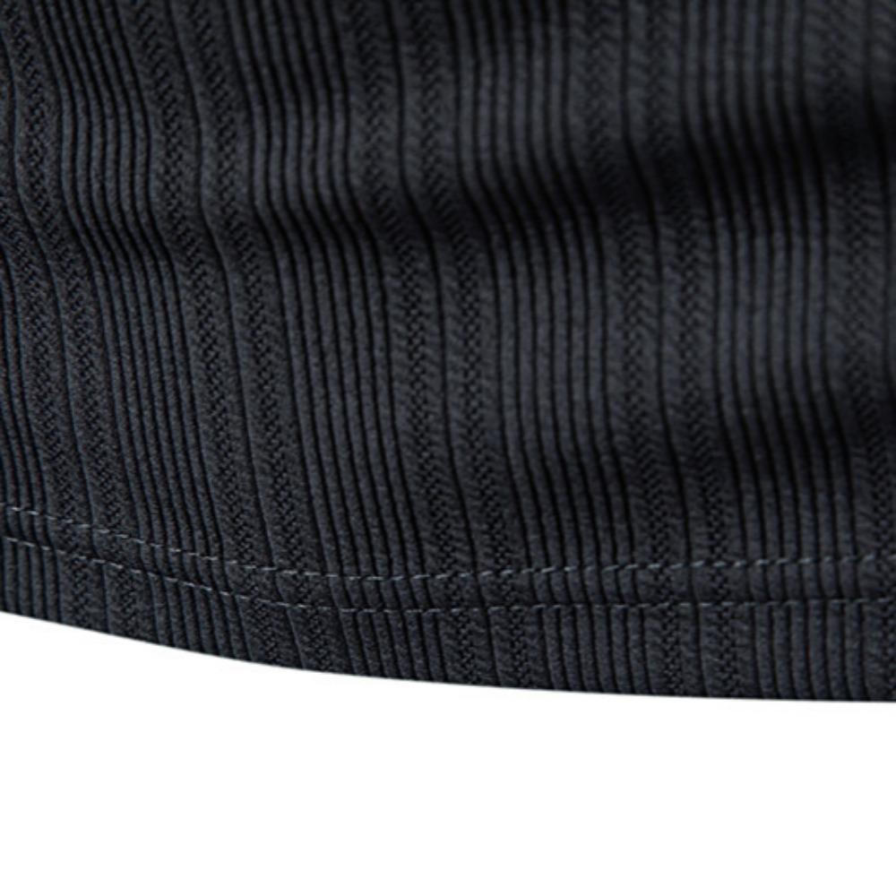 Мужская повседневная рубашка поло с коротким рукавом, однотонная футболка для отпуска, пляжная мода