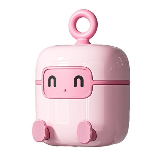 Многоразовый моющийся липкий ролик для удаления ворса Экологичный удалитель шерсти домашних животных Дизайн робота 2-в-1 Портативная щетка для удаления ворса Быстросохнущий дорожный очиститель