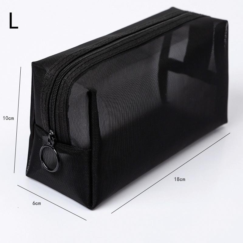 Travel Cosmetic Bag Zipper Makeup Case Organizer Storage Pouch Toiletry Beauty Wash Kit Bags