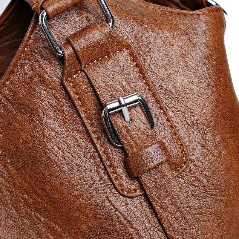 Женская сумка-тоут из мягкой кожи, большая вместительная сумка через плечо через плечо