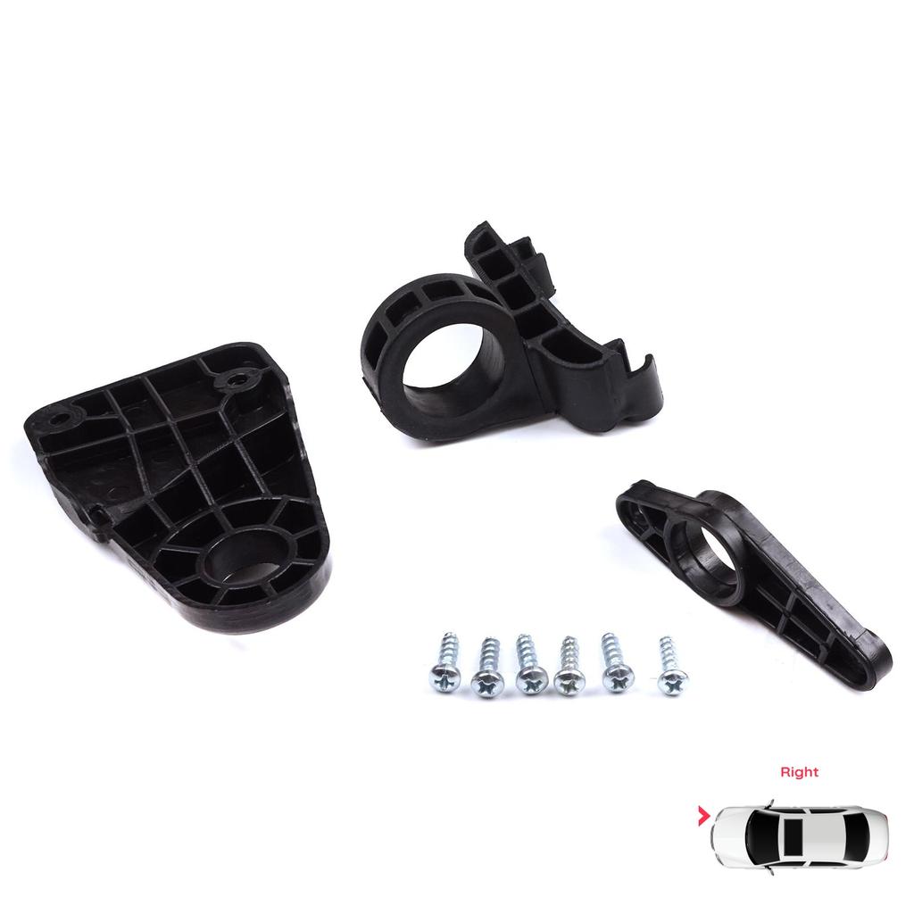 BHL561-2 Headlight Holder Mount Repair Bracket Tab Set Right Side for Skoda Octavia MK3 5E 2012-2019 5E0998226