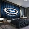 Brighton Hove Albion Custom Name Wall Tapestry Aesthetic Wall Hanging Printed Fabric Blanket Decorative Tapestries for Bedroom Living Room Home Decor