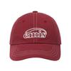 Emis WHITE STITCH BALL CAP-RED