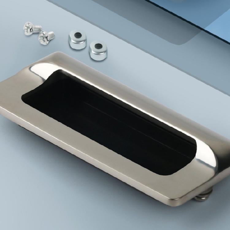 Металлический набор врезных ручек для ящиков Изысканные стальные flush-mount ручки Врезные ручки Обновления для комодов и шкафов
