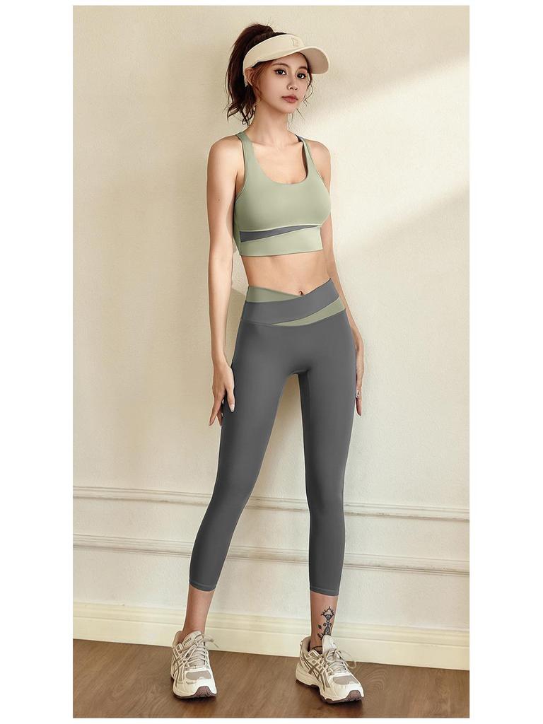 Женский красочный противоударный костюм для йоги и фитнеса Juyitang