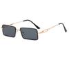 Fashion Trendy Men'S Sun Glasses European American Rectangle Shape Sun Glasses For Women Driving Travelling Female Sunglass