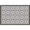 Vinyl Rug - HOME MAISON - Rectangular - Taupe - 50 X 75 Cm - Modern