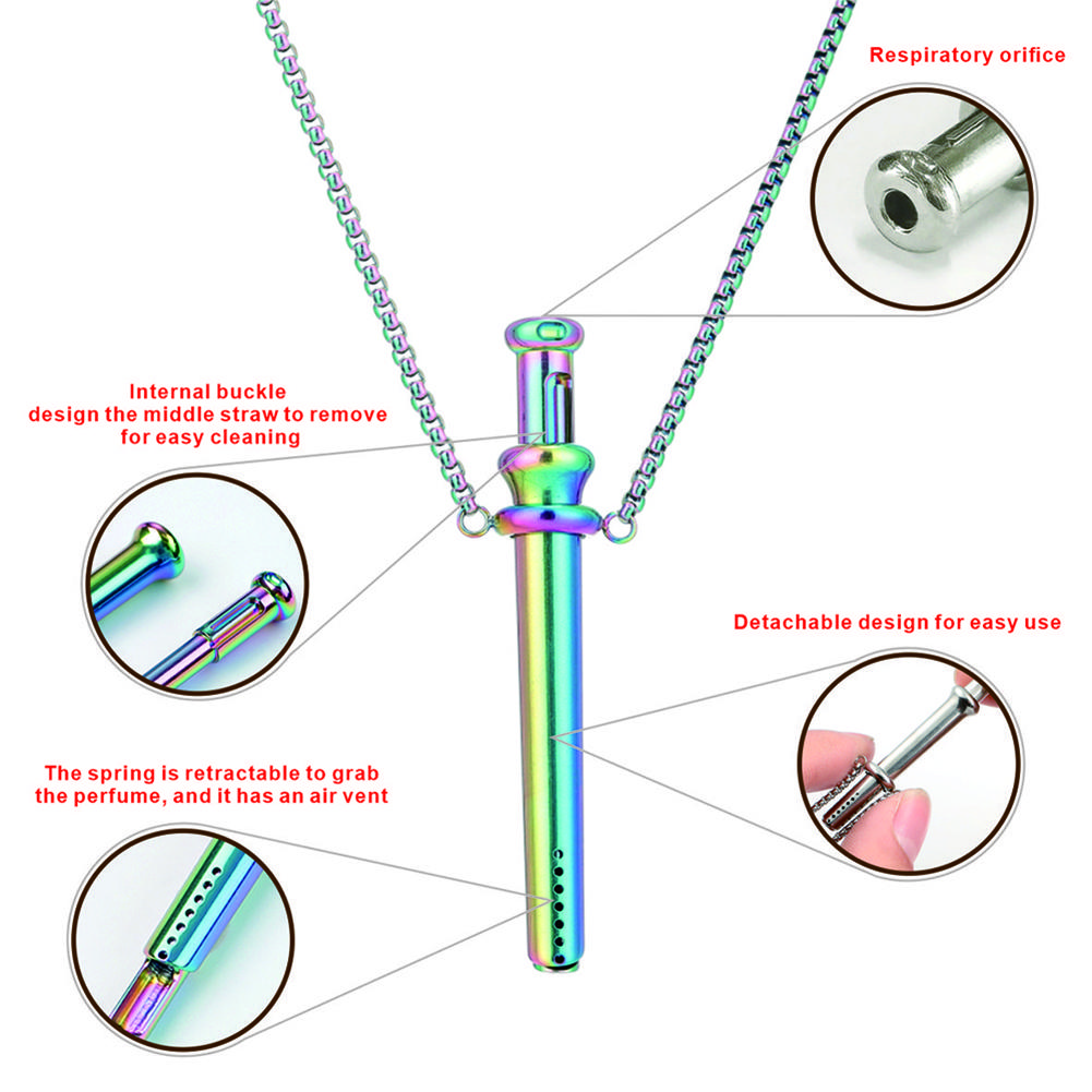 Breathing Resistance Whistle Necklace Meditation Whistle Necklace Anxiety Breathing Necklace for Anxiety & Stress Relief