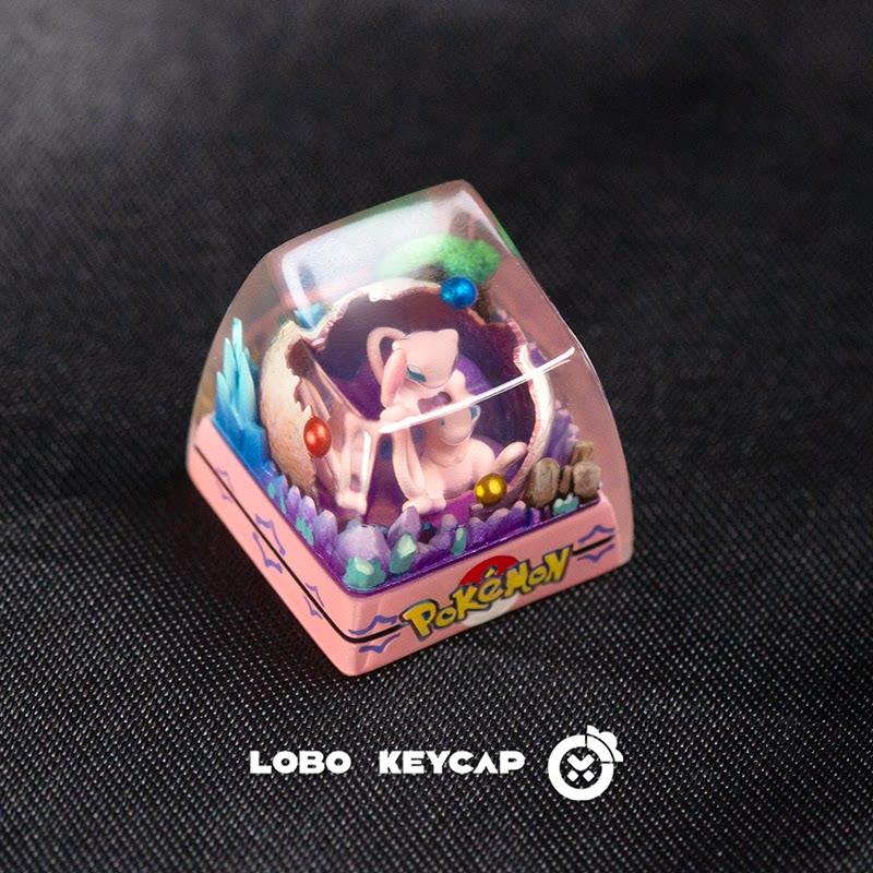 PokMon Gengar Snorlax  Keycap Anime Peripheral Mechanical Keycaps Single Cute Resin Dropping Glue  Keycap