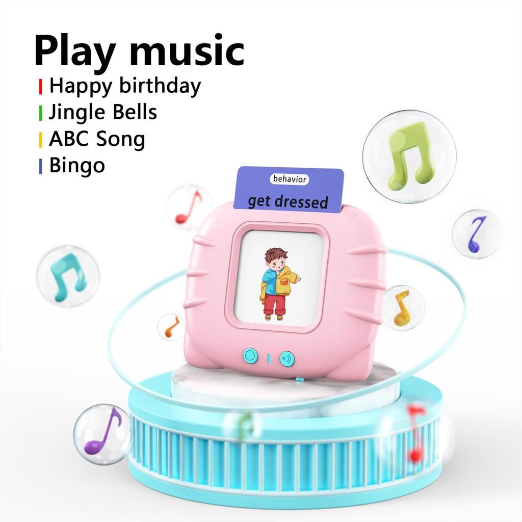 Говорящие карточки для малышей 1 2 3 4 лет, Игрушки для изучения языка, Карманные речевые игрушки, Игрушки, Игрушки с 224 словами, Детские