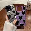 Чехол Couple Love Heart для iPhone 16 Pro Samsung A55 A35 S24 Xiaomi Redmi Note 13 Pro 14C Huawei Honor 200, противоударный чехол-бампер с защитой от царапин