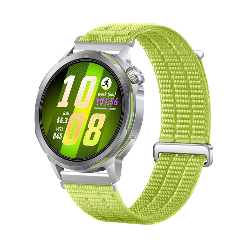 Universal 18/20/22mm wristbands  Huawei WATCH GT/Runner2, Garmin ActiveS/GT4with breathable and gradient-textured nylon fabric for a comfortable fit