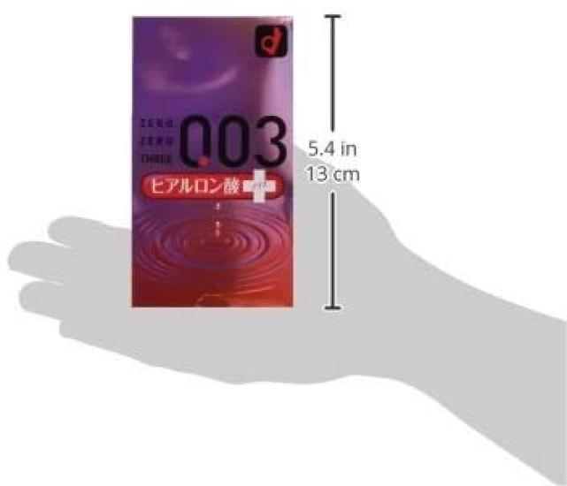 [Набор из 5 шт.] 003 Гиалуроновая кислота+ (плюс) 2000 (10 шт. × 5) Окамото