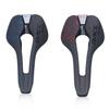 RACEWORK Bike Saddle, 143*270mm Ergonomic Seat, Hollow Breathable PU Microfiber Leather for Mountain & Road Bikes