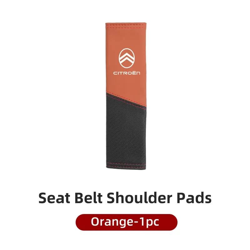 Car Seat Safety Belt Shoulder Cover Spliced Protective Cover For Citroen Grand Berlingo Jumper Celysee Xsara Picasso Aircross amt123