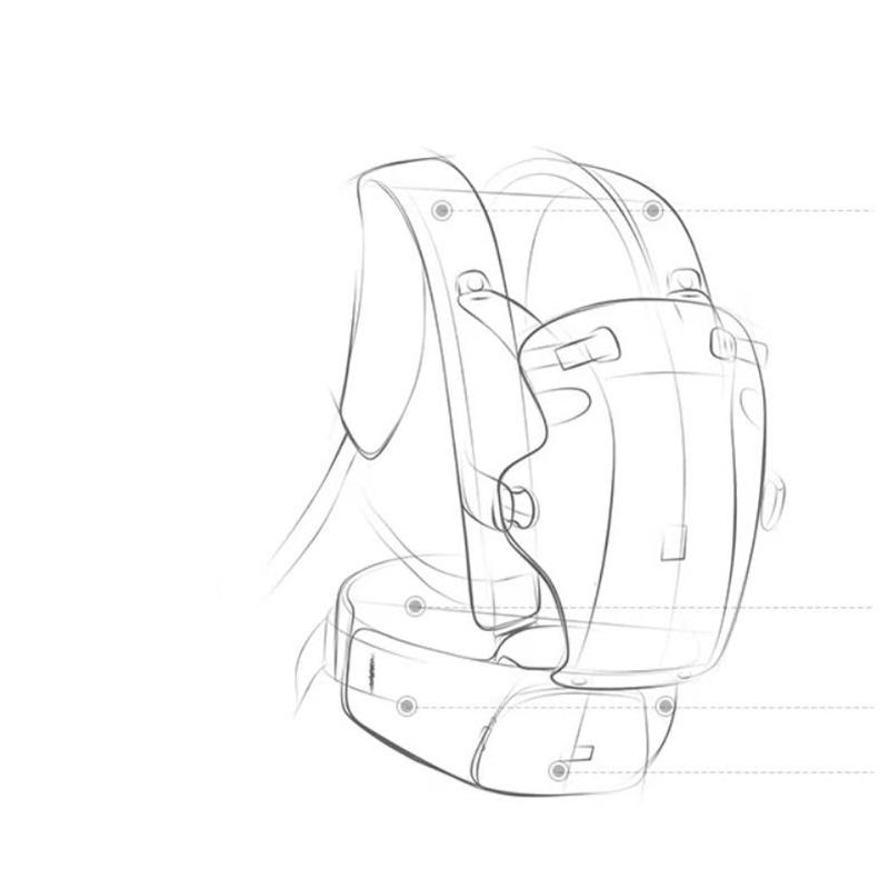 Four Seasons Newborn Kengaroo Carrier Advanced 4-in-1 Baby Waist Stool Carrier Baby Belt Товары для детей