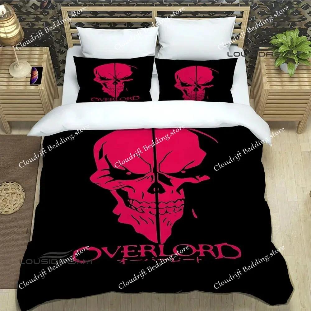 Overlord cartoon printed printed Bedding Sets exquisite bed supplies set duvet cover bed comforter set bedding birthday gift026