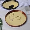 Алюминиевая пластиковая панель Пластиковый поднос Настольные круглые подносы для хранения Декоративная тарелка Чайные подносы Тарелка для ключей Органайзер Коробка Поднос для украшений
