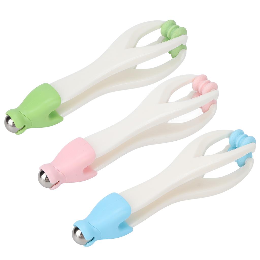 2 In 1 Finger Joint Acupoint Massager Kit Relief Stress Blood Circulation Acupressure Massage Roller