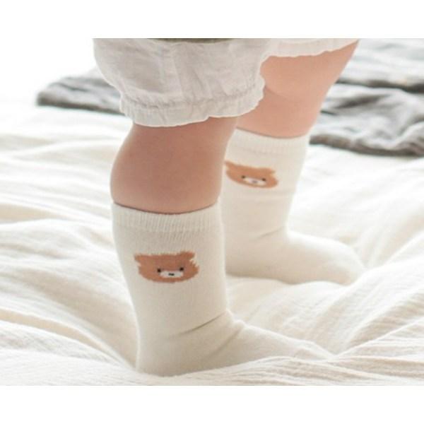 Комплект носков до колена Hi Baby Club для младенцев Peekaboo, 3 предмета, корейские детские товары
