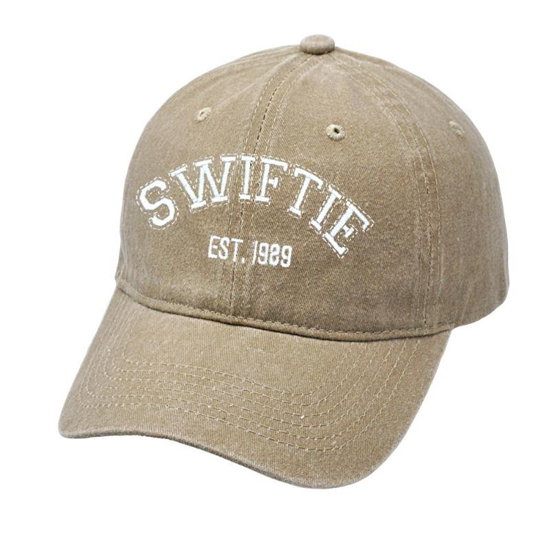 Новинка 2024 года, бейсболки с вышивкой Taylor Swift 1989 для мужчин и женщин, модные винтажные мягкие хлопковые кепки для папы, подарки унисекс от фанатов