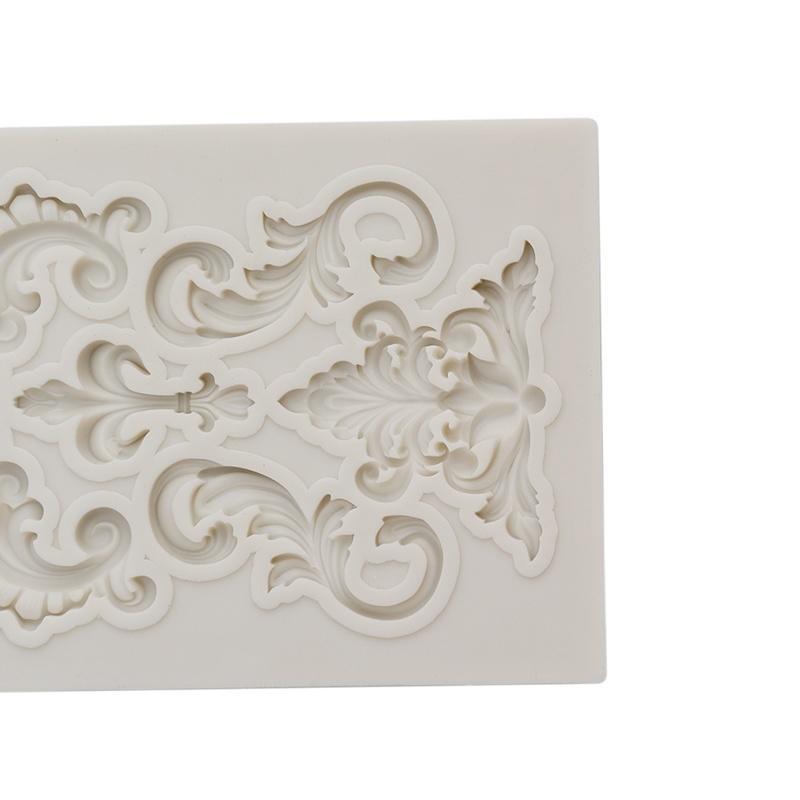 Силиконовая 3D-форма для зеркала, форма для помадки, украшения торта, шоколада, формы для выпечки, кухонные принадлежности, бытовые принадлежности