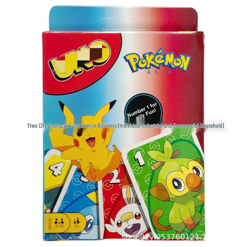 UNO Classic Multiplayer Cartoon Party Playing Cards Game