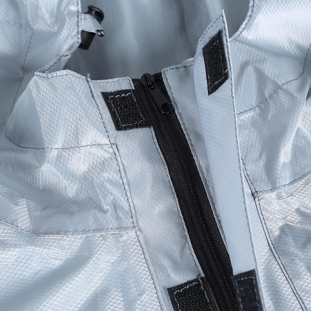 Мужской и женский плащ, водонепроницаемая дождевик с отражателем, непромокаемое пончо с