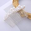 1 PC Prom Handmade Jewelry Haircomb Pearl Hairpin Bridal Headpiece Bride Barrette Hairwear
