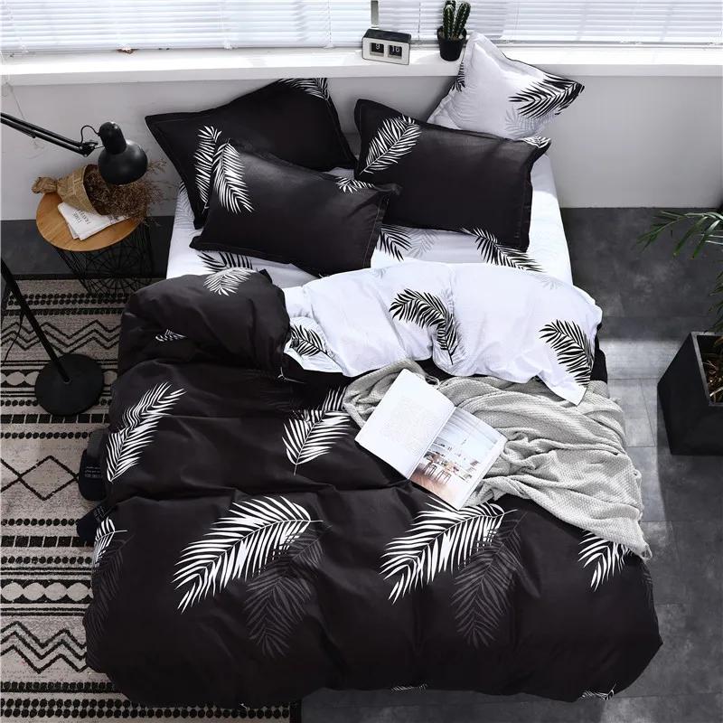 Cow Stripe Comforter Cover With Pillowcases Bedding Warm Comfortable Double Single ,Pillowcase Duvet Cover Sets Polyester