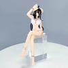 Overlord 16Cm Albedo Anime Figure White Swimsuit Models Collection Ornaments Action Noodle Stopper Model Pvc Collectible Toy