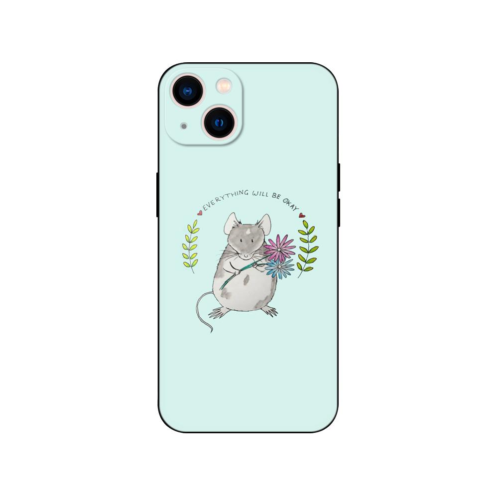 Черный чехол из ТПУ для OPPO Realme C11, чехол для Realme C 11 2021 2020, задняя крышка, бампер, мышь, крыса
