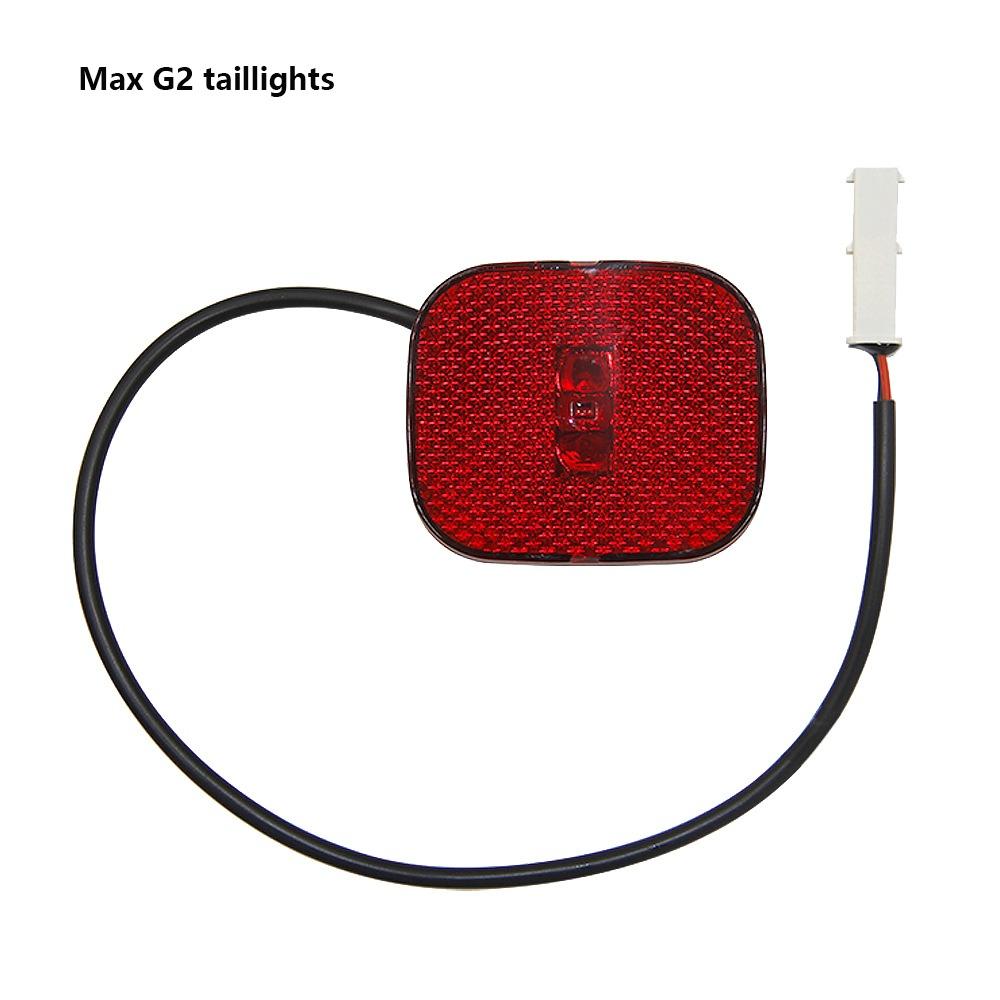 Universal Tail Warning Light Plastic Electric Scooter Rear Mudguard Light for ZT3 G2 G30