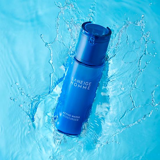 LANEIGE Homme Active Water Moisturizer 125ml and Skin Toner 180ml