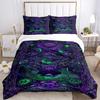 3pcs Cosmic Mandala Bedding Set, Includes 1 Comforter + 2 Pillowcases, Without Pillow Inserts, Soft Comfortable, Lightweight Breathable053