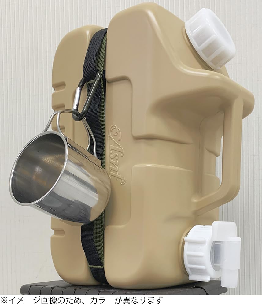 Tange Chemical Industries Водный Дисaster ASNT TANK Ретро Синий Бак, Кемпинг, Готовность, 5л,