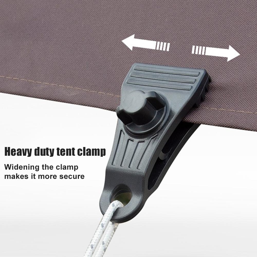 1-11pc Outdoor Tent Clip Camping Heavy Duty Tarp Clips Windproof Fasteners Holder Tent Fasteners Tent Accessories for Tarps Awni