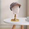 Wig Display Head Mannequin Model with Base Hat Stand Hats Holder for Glasses