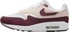 Women's Air Max 1 '87 Sneakers White/night Maroon/phantom Black