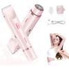 Dual Head Hair Trimer Women Electric Razors Rechargeable Wet Dry Painless Shaer Machine Hair Remoer For Body Private Areas
